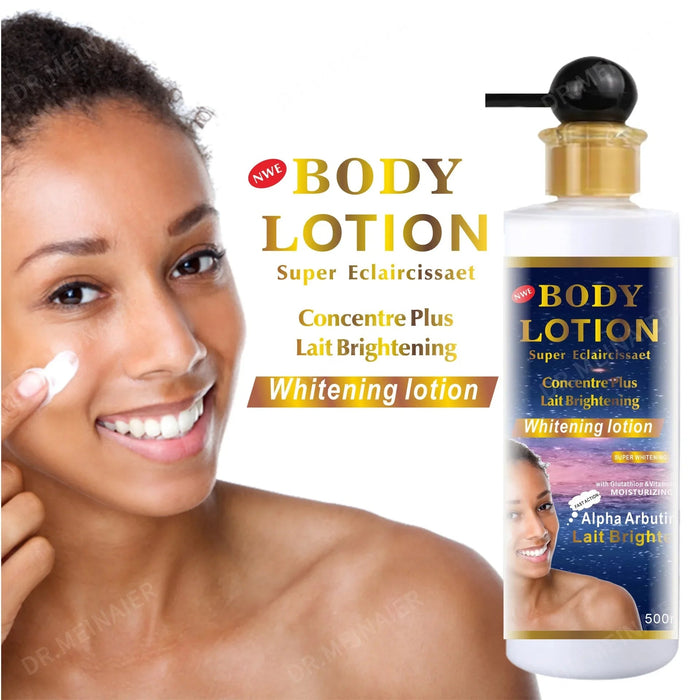 500ml Argan Whitening Body Lotion Moisturizing Refreshing and Not Greasy Body Cream Kojic Acid and Carrot Body Lotion-Health Wisdom™