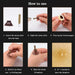 50Pcs Moxa Stick Moxibustion Stickers Chinese Medicine Moxas Therapy Acupuncture Foot Back Massager For Neck Warm Uterus Stomach