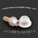 50Pcs Moxa Stick Moxibustion Stickers Temperature Control Moxas Therapy Acupuncture Massager For Body Warm Uterus Stomach