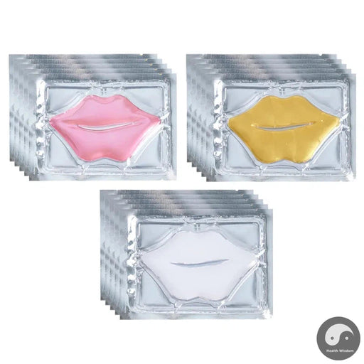 5pcs Crystal Collagen Lip Mask Lips Plumper Pink Lip Patches Moisture Essence Anti-wrinkle Korean Cosmetics Skin Care for Beauty-Health Wisdom™
