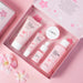 5pcs LAIKOU Sakura Vitamin C Skin Care Sets Facial Cleanser Face Eye Cream Serum Toner Moisturizing Anti-Aging Face Care Kit-Health Wisdom™
