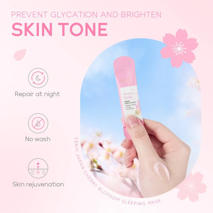 60pcs Sakura Sleeping Facial Masks skincare Moisturizing Hydrating Nourishing Face Mask for Beauty Facial Skin Care Products-Health Wisdom™