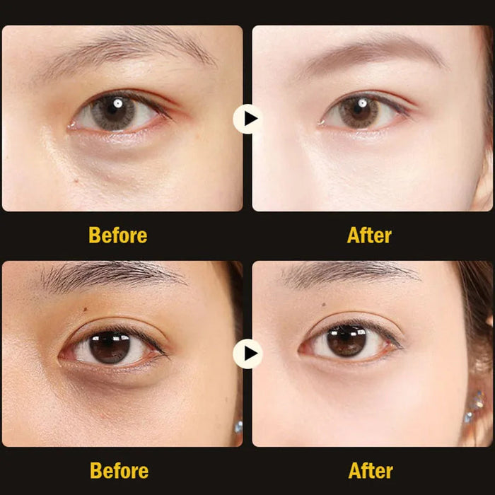 60pcs/box 24K Gold Collagen Eye Mask Anti Dark Circles Anti Wrinkle Moisturizing Seaweed Eye Patches Eyes Skin Care Products-Health Wisdom™