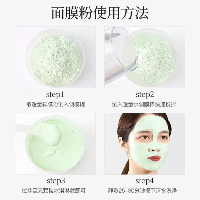 650g Arbutin Rose Jelly Mask Powder DIY Hydrojelly Masks Peel Off Vitamin C Hyaluronic Acid Facial Skin Care 24K Gold Mud Mask