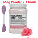 650g Chamomile Hyaluronic Acid Facial Mask Powder with Silicone Brush Anti Aging Brightening Rose Jelly Facial Mask with Brush