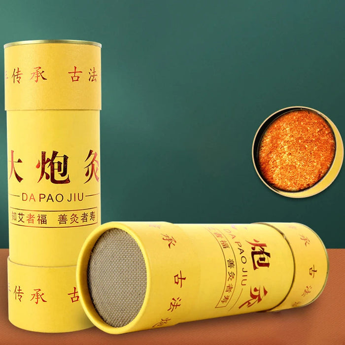 7cm Very Thick Moxa Stick Thicken Moxibustion Roll Wild Wormwood Chinese Herb Heating Meridian Therapy Warm Body Massage