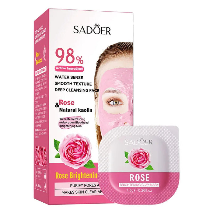 8pcs/box Matcha Rose Mud Masks Clay Face Mask Moisturizing Deep Cleaning Beauty Anti-Acne Creams Masks Facial Mask Skin Care-Health Wisdom™