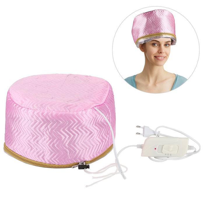 Adjustable Heating Hair Cap Steamer Nourishing Thermal Treatment Baking Oil Cap Hair Mask Spa Home Salon Hair Care Styling Tool