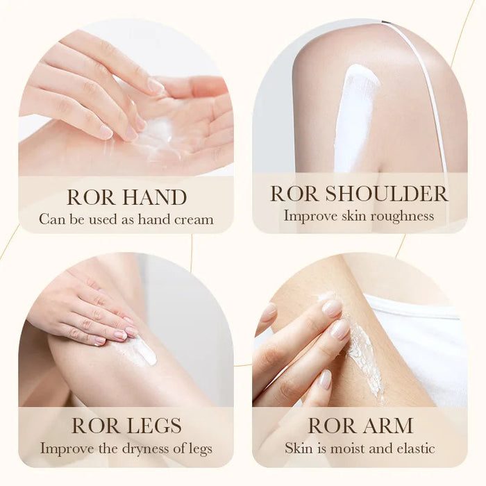 BIOAQUA White Rice Body Lotion skincare Exfoliating Moisturizing Brightening Whitening Creams Skin Care Body Exfoliator-Health Wisdom™