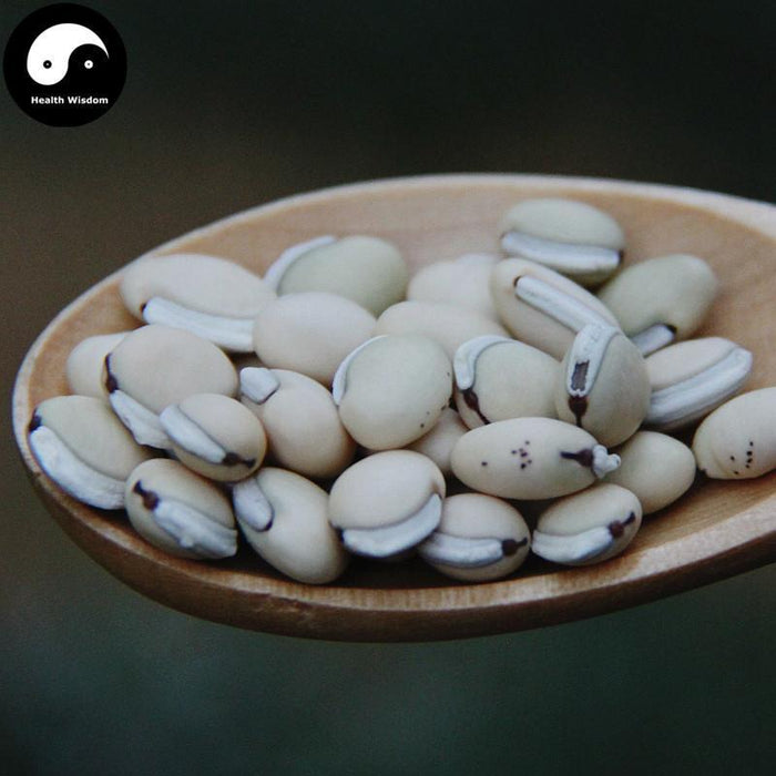 Bai Bian Dou 白扁豆, White Lablab Bean, White Hyacinth Bean, Semen Lablab Album-Health Wisdom™