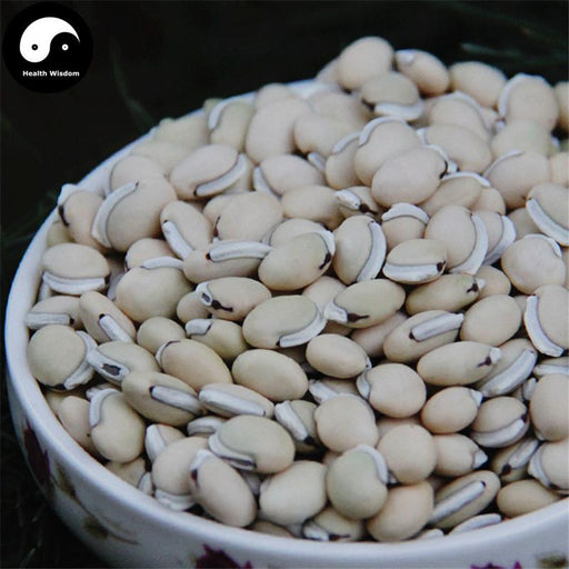 Bai Bian Dou 白扁豆, White Lablab Bean, White Hyacinth Bean, Semen Lablab Album