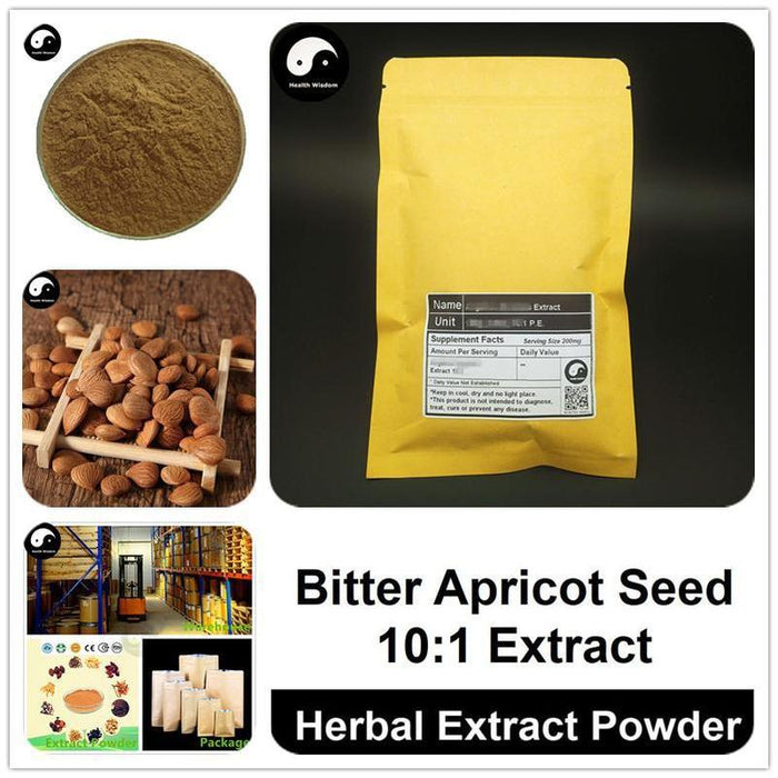 Bitter Apricot Seed Extract Powder, Semen Armeniacae Amarum P.E. 10:1, Ku Xing Ren