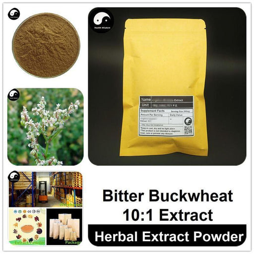 Bitter Buckwheat Extract Powder, Fagopyrum Tataricum P.E. 10:1, Ku Qiao-Health Wisdom™