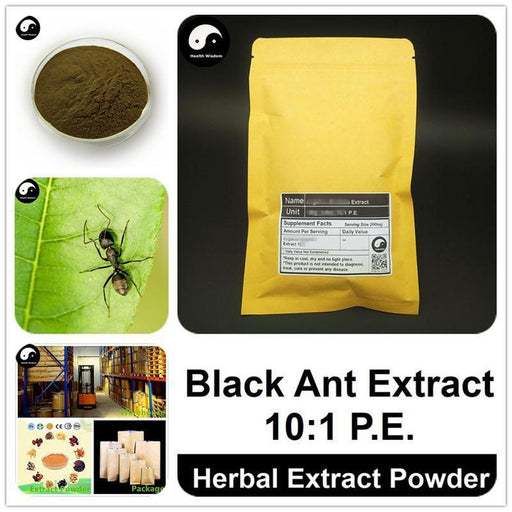 Black Ant Extract Powder, Polyrachis Ants P.E. 10:1, Hei Ma Yi-Health Wisdom™