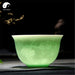 Celadon Ceramic Tea Cups 100ml*2pcs 梅
