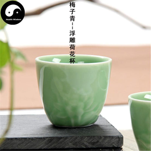 Celadon Ceramic Tea Cups 2pcs-Health Wisdom™