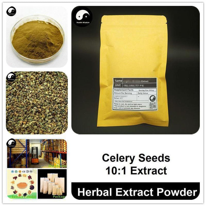 Celery Seed Extract Powder, Apium Graveolens P.E. 10:1, Qin Cai Zi-Health Wisdom™