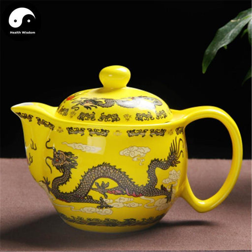 Ceramic Kungfu Teapot 450ml-Health Wisdom™