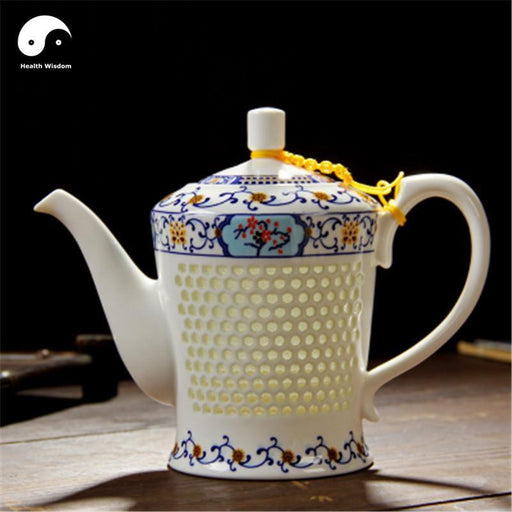 Ceramic Kungfu Teapot 650ml-Health Wisdom™