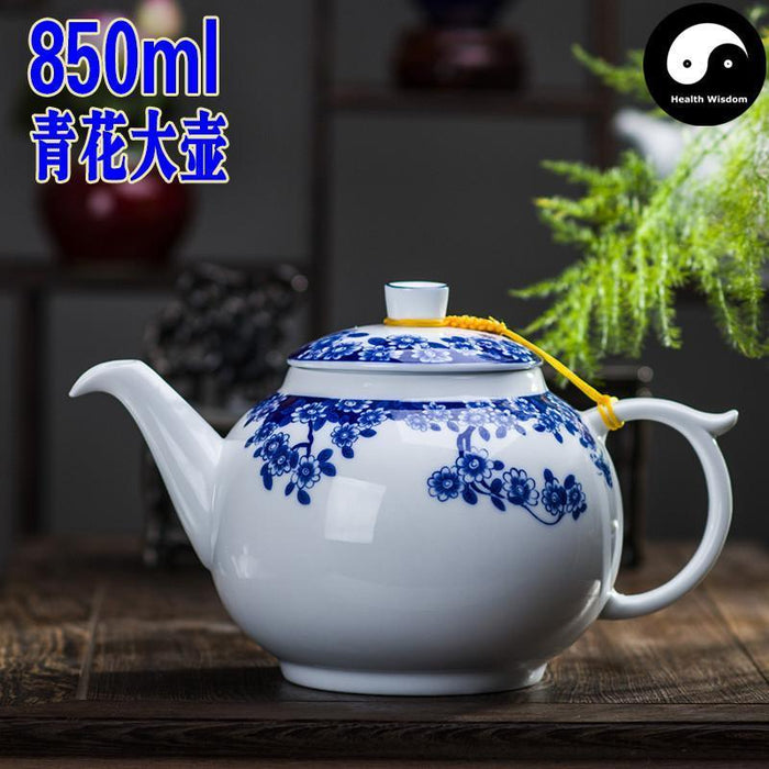 Ceramic Kungfu Teapot 850ml-Health Wisdom™