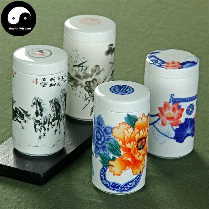 Ceramic Loose Leaf Tea Storage 400ml 茶叶罐