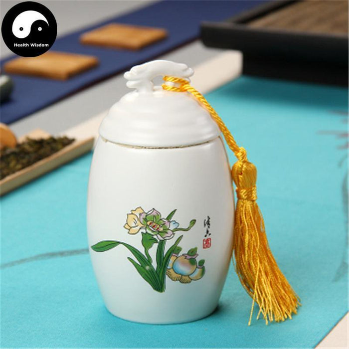 Ceramic Loose Leaf Tea Storage Ding Ware 150g 茶叶罐
