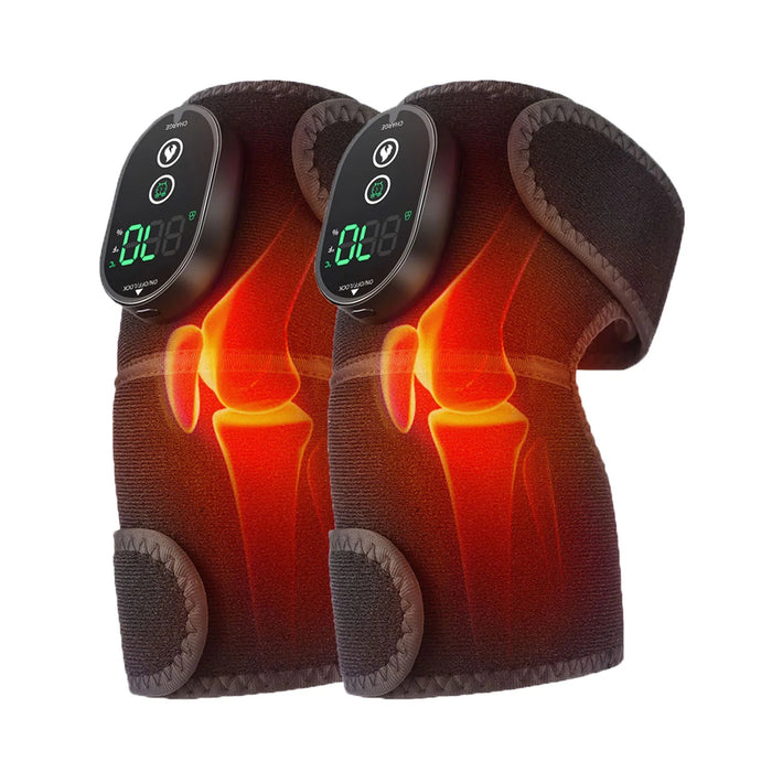 Charge Heated Knee Pads Protection for Joint Arthritis Pain Orthopaedic Compression Relaxation Therapy Promote Blood Circulation