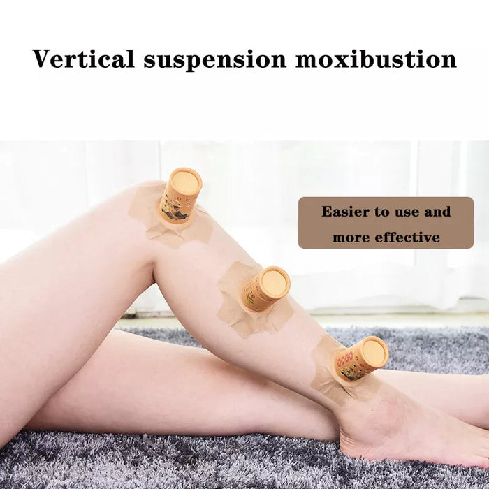 Chinese Body Massage Device Moxibustion Box Moxa Sticks Burner Heating Acupuncture Point Therapy Women Gynaecopathia Mini Moxa
