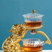 Chinese Brave Troops Lazy Glass Kung Fu Automatic Tea Set Teacup Pot Set Household Teapot Tea Maker-Health Wisdom™