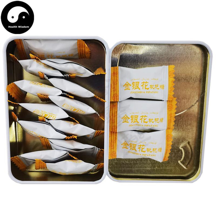 Chinese Herbs Food For Throat Care, Honeysuckle Loquat Candy, Jin Yin Hua 金银花