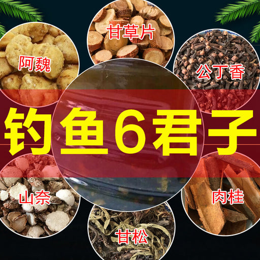 Chinese Herbs Mixed A Wei 阿魏 Asafoetida, Resina Ferulae For Fishing Diao Yu Liu Jun Zi 钓鱼六君子