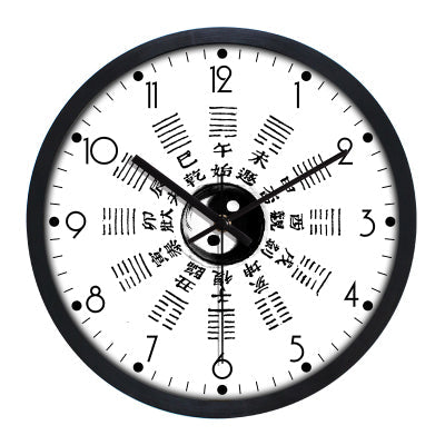 Chinese TCM Style Wall Clocks Ba Gua Clock For Tai Chi Yoga Acupuncture Massage Lover-Health Wisdom™
