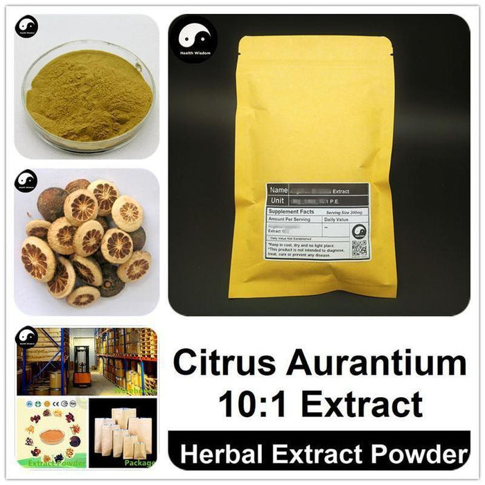 Citrus Aurantium Extract Powder, Citrus Aurantium P.E. 10:1, Zhi Shi