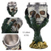 Coolest Gothic Resin Stainless Steel Dragon Skull Goblet Retro Claw Wine Glass Cocktail Glasses Whiskey Cup Party Bar Drinkware-Health Wisdom™
