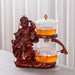 Creative Monkey King Glass Tea Set Automatic Teapot Tea Heat-resistant Kungfu Tea Drinking Tea Make Puer Tea Infuser