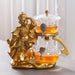 Creative Monkey King Glass Tea Set Automatic Teapot Tea Heat-resistant Kungfu Tea Drinking Tea Make Puer Tea Infuser