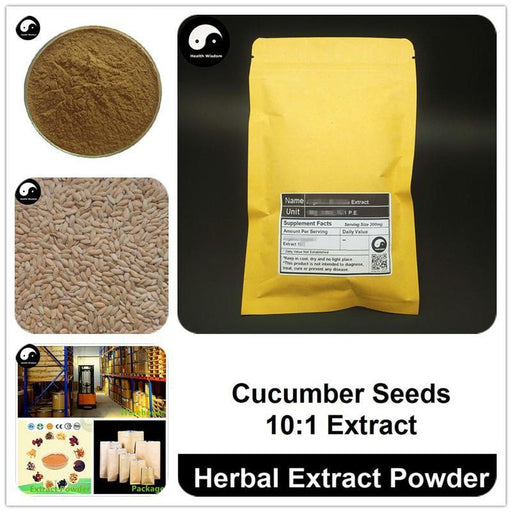 Cucumber Seed Extract Powder, Cucumis Satiuus P.E. 10:1, Huang Gua Zi