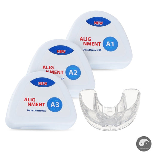 Dental Orthodontic Braces Set 3 Stages Silicone Alignment Trainer Teeth Retainer Bruxism Mouth Guard Kids Teeth Straightener-Health Wisdom™