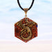 Dragon Mythology Pendants With Natural Red Jasper Orgone Energy Generator Orgonite Necklace Lucky Blessing Protection Chakra Jewelry-Health Wisdom™
