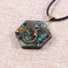 Dragon Necklace Orgone Energy Necklace Malachite Garnet Healing Crystal Orgonite For Emf Protection Amulet Jewelry-Health Wisdom™