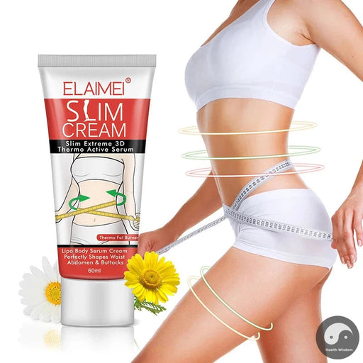 ELAIMEI Shaping Cream Reduces The Abdomen Slimming Body Massage Cream Cellulite Remover Fat Burning Losing Weight for Belly