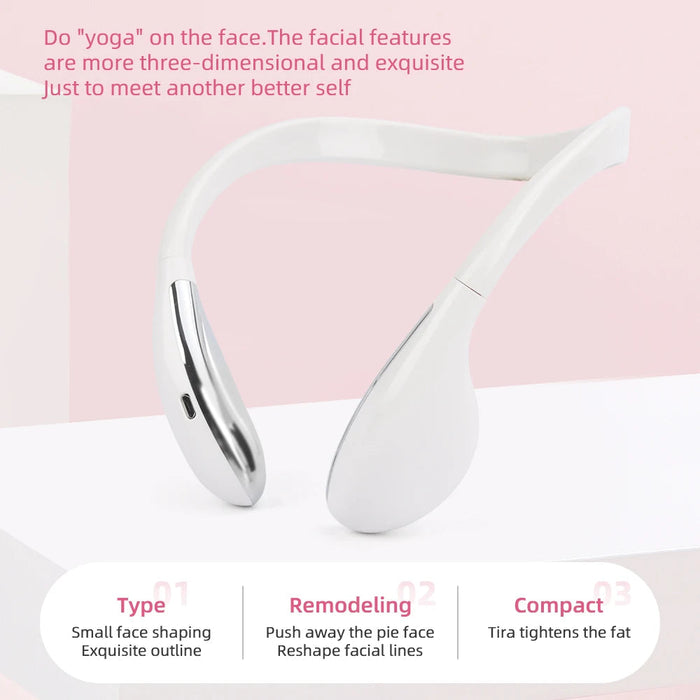 EMS Facial Lifting Device Double Chin Reducer Face Slimming Shaping Microcurrent Led Therapy Devices Neck Massager V Line Lift-Health Wisdom™