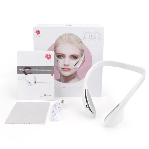 EMS Facial Lifting Device Double Chin Reducer Face Slimming Shaping Microcurrent Led Therapy Devices Neck Massager V Line Lift-Health Wisdom™