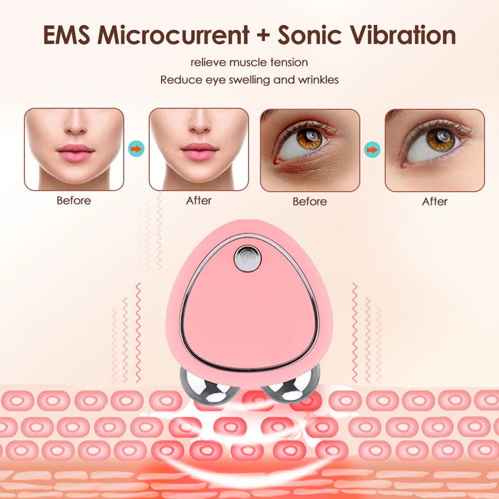 EMS Microcurrents for Face Beauty Instrument Facial Massager Lifting Slimming Acupuncture Points Vibration Skin Care Tightening-Health Wisdom™