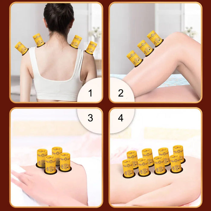Easy to Use Moxibustion Tool Maintain Effect of Traditional Chinese Medical Moxa Therapy Warm Massage Wormwood Stick Health Care-Health Wisdom™