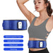 Electric Abdominal Stimulator Body Vibrating Slimming Belt Belly Muscle Waist Trainer Massager X5 Times Weight Loss Fat Burning-Health Wisdom™