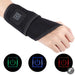 Electric Far Infrared Heating Wrist Brace Support for Arthritis Pain Relief Hand Tendinitis Wormwood Therapy Heated Wristband