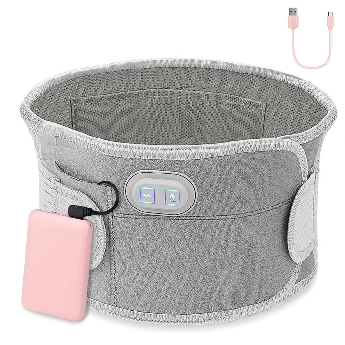 Electric Heating Waist Massage Belt Back Support Electrothermal Physiotherapy Hot Compress Lumbar Pain Relief Therapy Massager-Health Wisdom™
