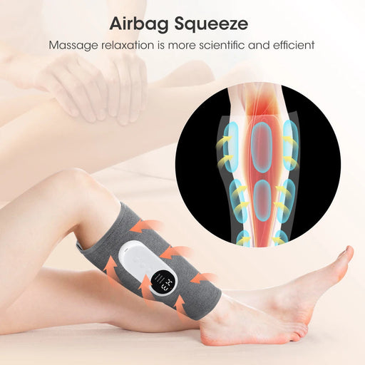 Eletric 360° Pressotherapy Leg Calf Massager Arm Feet 3-speed Air Pressure Airbag Vibration Muscle Relax Pain Relief Recharge-Health Wisdom™
