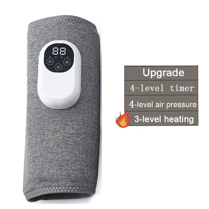 Eletric 360° Pressotherapy Leg Calf Massager Arm Feet 4-level Air Pressure Airbag Vibration Muscle Relax Pain Relief Recharge